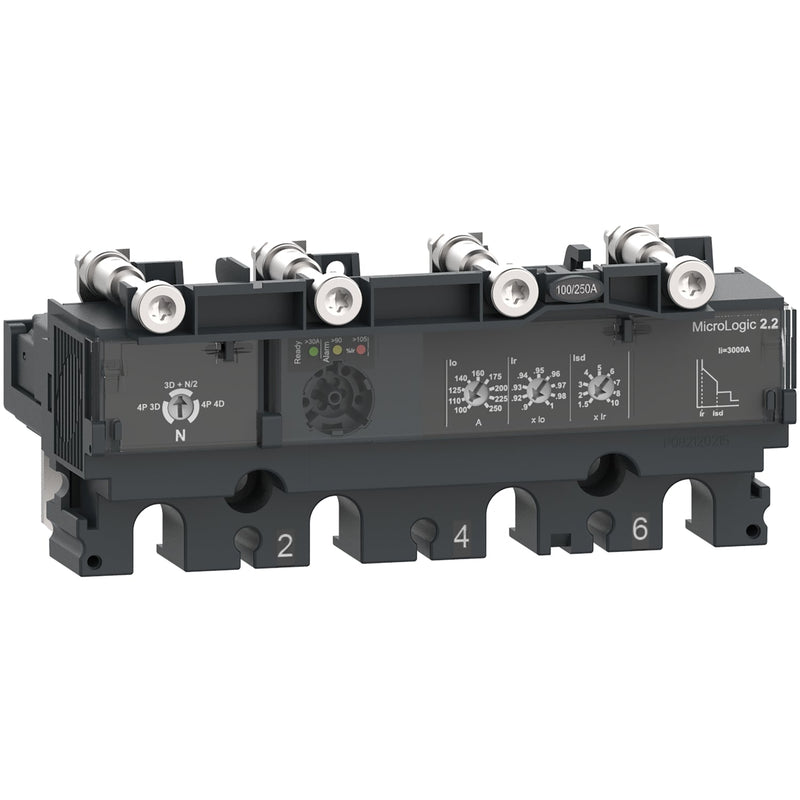 Schneider Electric C1042D100 Trip unit MicroLogic 2.2 for ComPact NSX100/160/250 (4P, 100A)