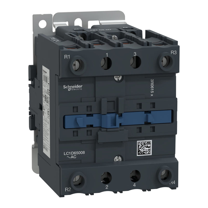 Schneider Electric LC1D65008E7 TeSys D Contactor 4P 80A 48V AC