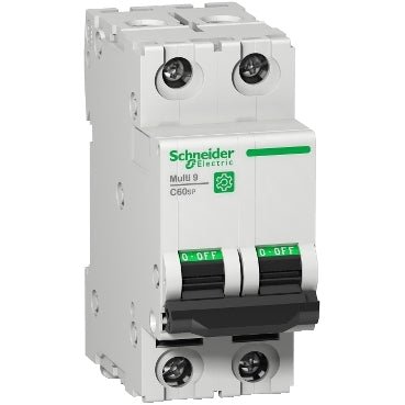 Schneider Electric M9F23220 Multi9 C60SP 2P Miniature Circuit Breaker CB 20A D Curve