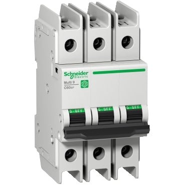 Schneider Electric M9F42302 Multi9 C60BP 3P Miniature Circuit Breaker 2A C Curve
