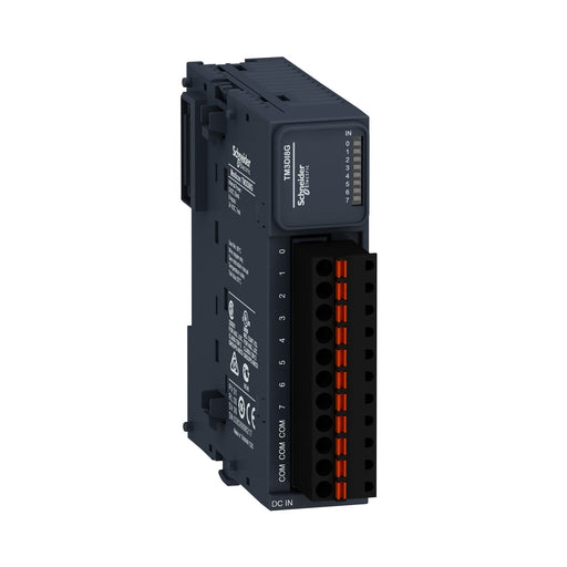 Schneider Electric TM3DI8G Discrete input module Modicon TM3 8 inputs spring 24V DC