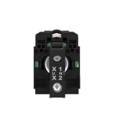 Schneider Electric XB5AVB4 Pilot light, plastic, red, Ø22, plain lens with integral LED, 24 V AC/DC
