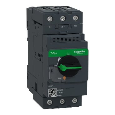 Schneider GV3L50 Motor circuit breaker, TeSys Deca Frame 3, 3P 50A, Magnetic, Ro