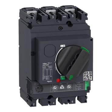 Schneider GV5P220H TeSys GV5 Motor Circuit Breaker 3P 220A 70kA