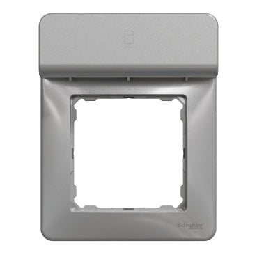 Schneider SDD313809 Single Frame, Sedna Design & Elements, with Mobile Holder, A