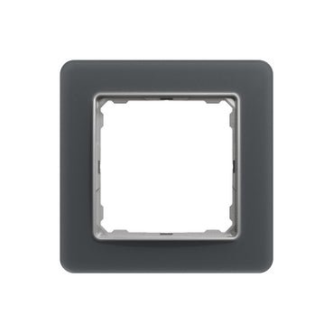 Schneider SDD362801 Frame, Sedna Design & Elements, 1 Gang, Smoke Glass