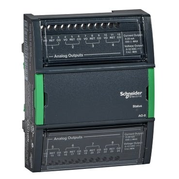 Schneider SXWAO8XXX10001 SpaceLogic AO-8 Analogue Output Module