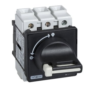 Schneider VBF01 Switch Disconnector, TeSys Vario, 3P 20A 690V, Black Handle