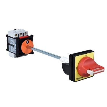 Schneider VCCD2 Emergency Stop Switch Disconnector, TeSys Vario, 40A Back of Enc
