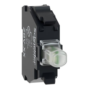 Schneider ZBVBG1 Light Block, Harmony XB4, for Head Ø22mm, Universal LED,