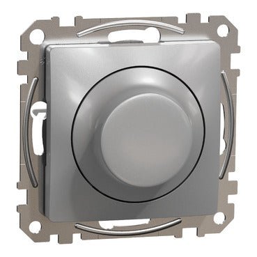 SDD113502 Schneider Electric RC/RL Sedna rotary dimmer for LED 5 - 200W, aluminum - Gabby Electric