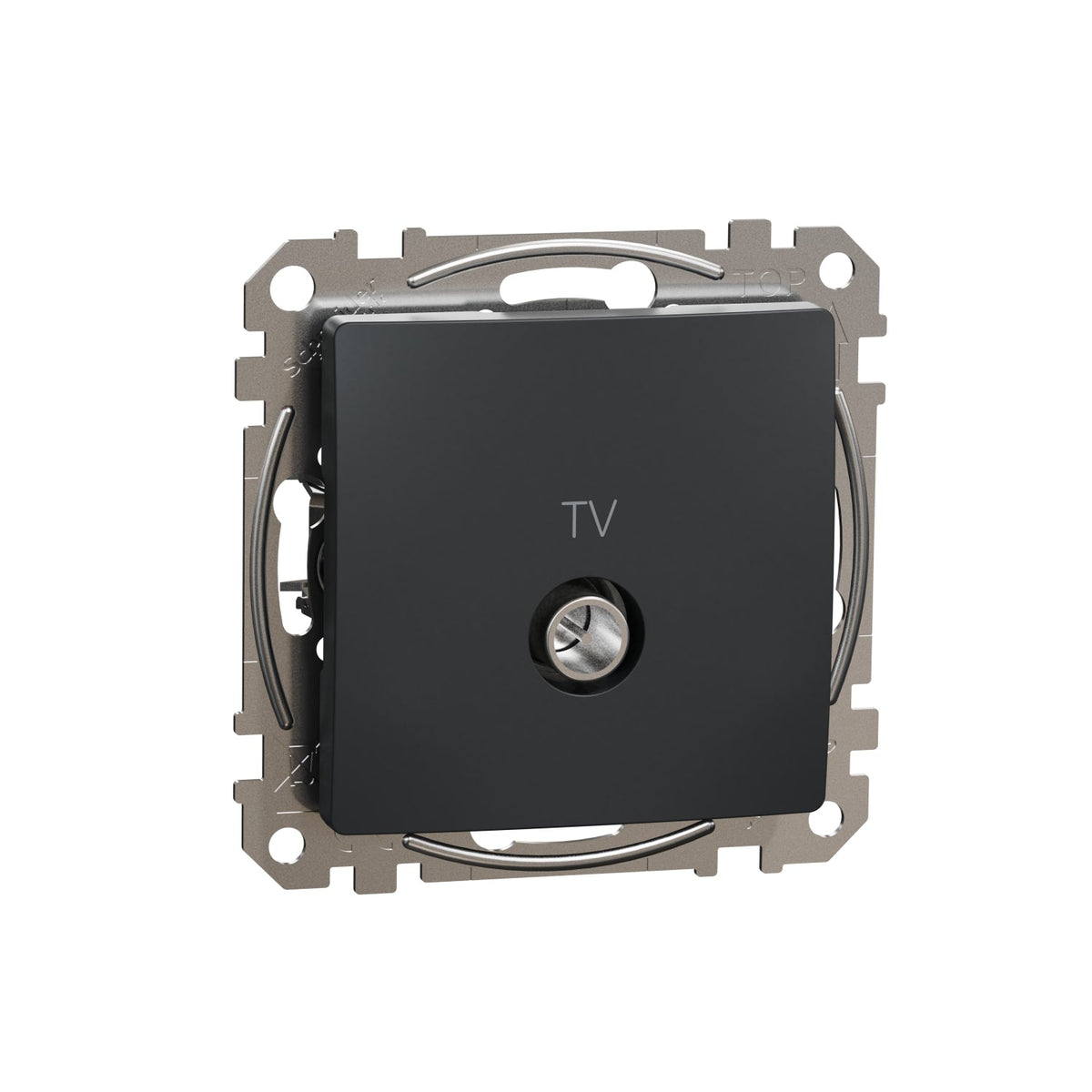 Terminating Sockets Schneider SDD114471 TV Socket Terminating 4dB Anthracite — Gabby Electric
