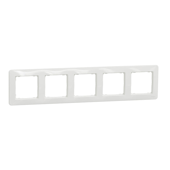 SDD311805 Sedna Design & Elements, Frame 5 gang, professional, white - Gabby Electric