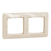 SDD312802 Schneider Electric Sedna Frame 2 gangs, dark beige - Gabby Electric