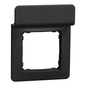 SDD314809 Schneider Electric Sedna Single Frame with mobile holder, anthracite - Gabby Electric