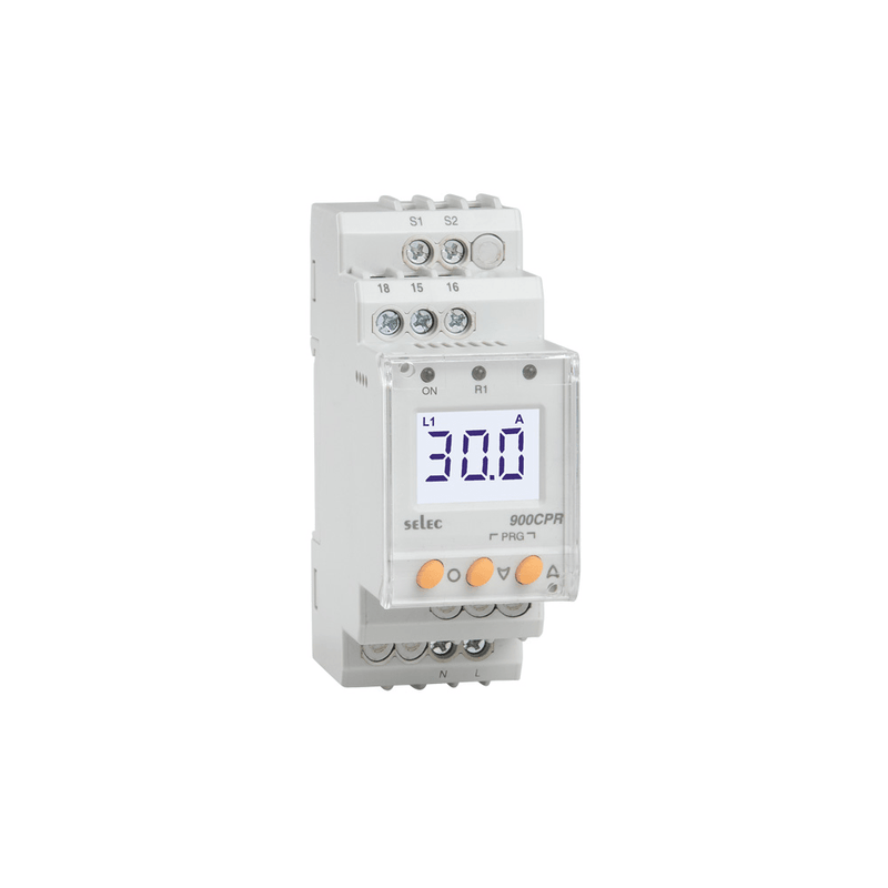 Selec 900CPR-1-BL-U-CE Current Protection Relay 1P 85-270V AC/DC