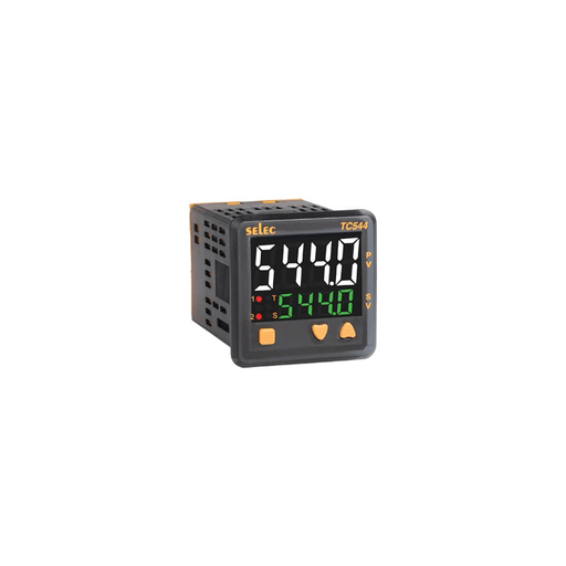Selec TC544C-CE Temperature Controller 48x48mm Dual Display Relay/SSR