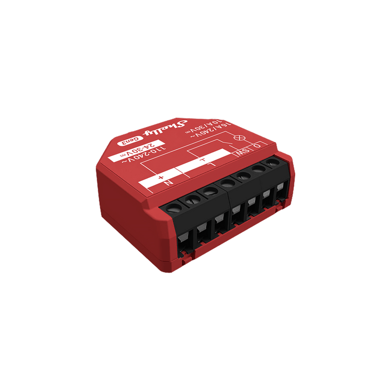 Shelly 1PM Gen3 WiFi Smart Relay Switch 16A with Power Metering