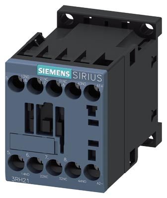 Siemens 3RH2122 - 1BB40 Auxiliary Contactor Relay 24 V DC – 2NO + 2NC - Gabby Electric