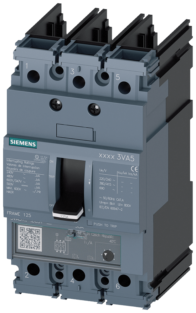 Siemens 3VA5112 - 4EC31 - 0AA0 circuit breaker 3VA5 - Gabby Electric