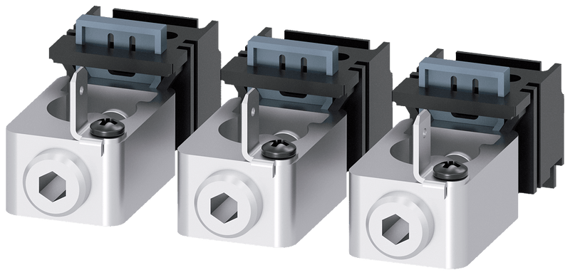 Siemens 3VA9113 - 0JG11 Circular Conductor Terminal 3 - Piece Set