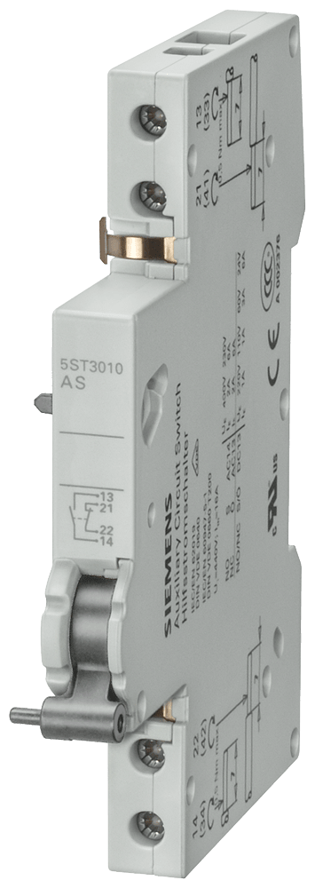 Siemens 5ST3011 Auxiliary Switch 2NO for MCB RCCB RCBO SENTRON