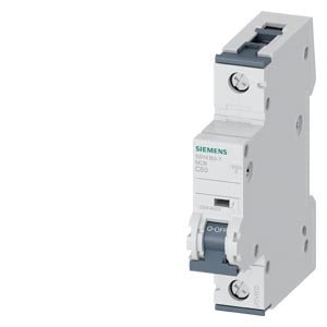 Siemens 5SY4150-7 Miniature Circuit Breaker 1P C50A 10kA