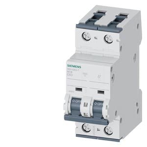 Siemens 5SY4263-7 Miniature Circuit Breaker 2P C63A 10kA