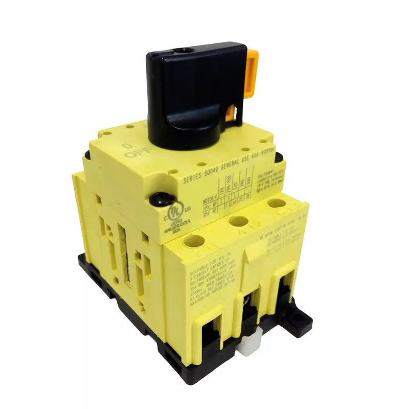 SQ063003DL2N Giovenzana Switch - disconnector sq063 direct command lock. 3p base din - Gabby Electric