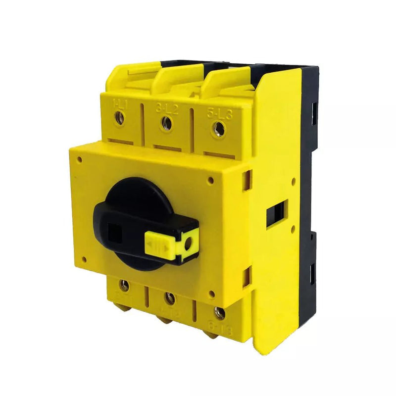 SQN125003B Giovenzana Switch - disconnector sqn 125 3p box lockable lever - Gabby Electric