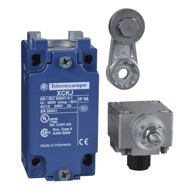 Telemecanique XCKJ10513 Limit Switch Steel Roller Lever 1NC+1NO Snap Pg13.5
