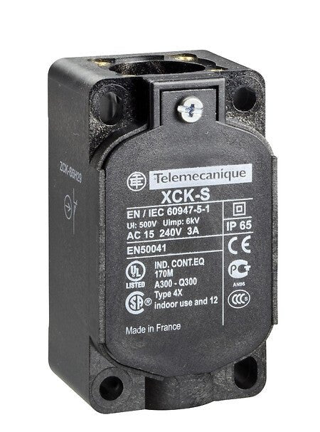 Telemecanique ZCKS1H29 limit switch body 1NC+1NO snap action M20