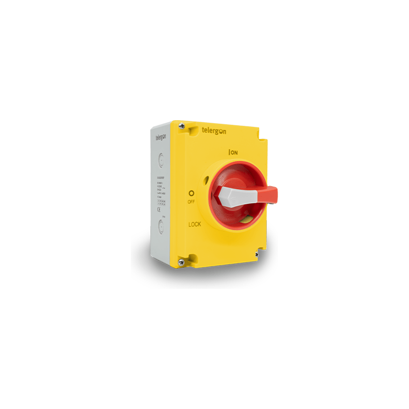 Telergon S3-00803P4EP switch disconnector 3P 80A enclosed IP66
