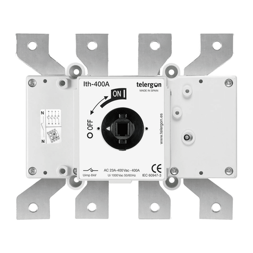 Telergon S5-04003PC0 switch disconnector 3P 400A