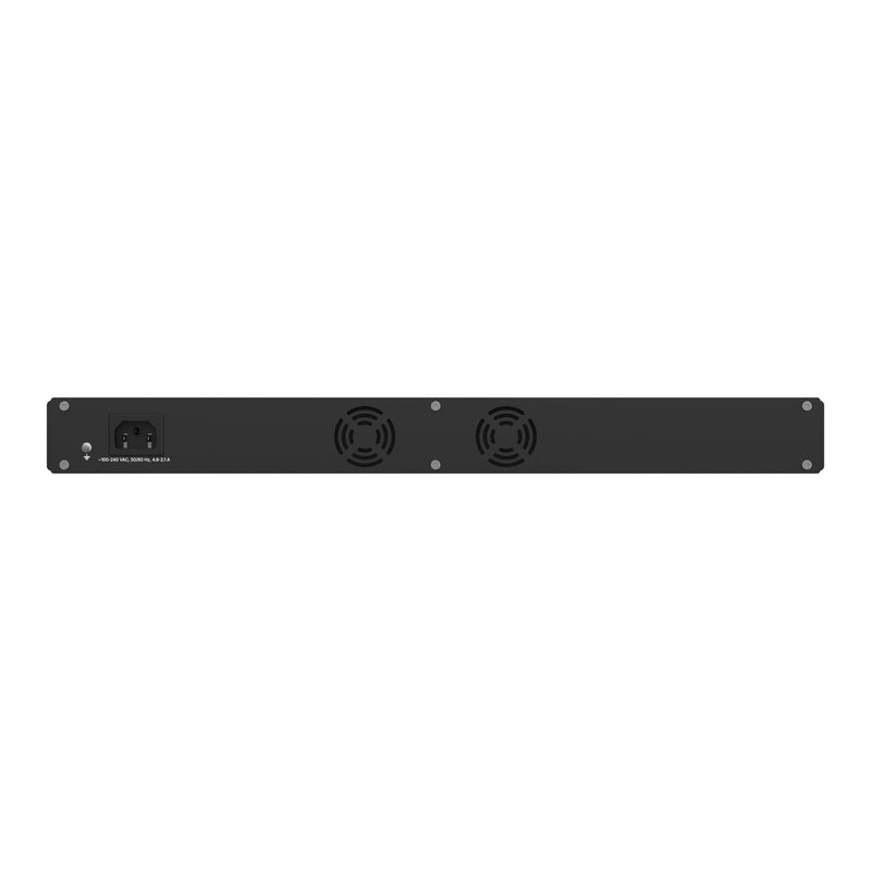 Teltonika SWM282 SWM282000700 Managed PoE+ Switch, rear side