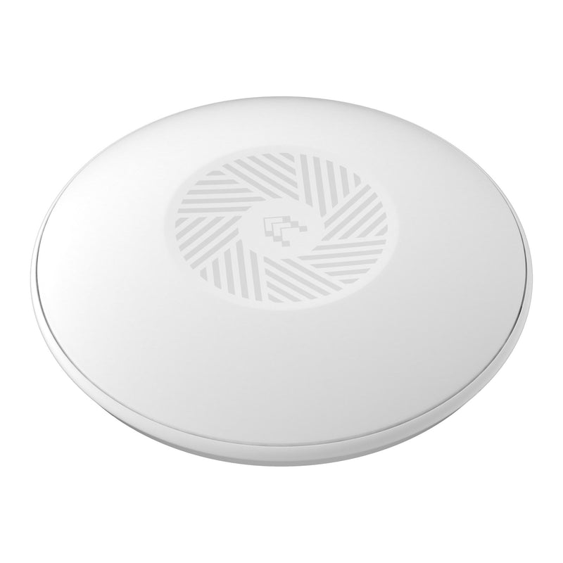 Teltonika TAP400 TAP400000000 Wi-Fi 6 Dual-Band Ceiling Access Point, angled view