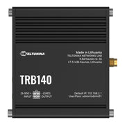 Teltonika TRB140 TRB140003000 4G LTE Cat 4 Industrial Ethernet Gateway, top view