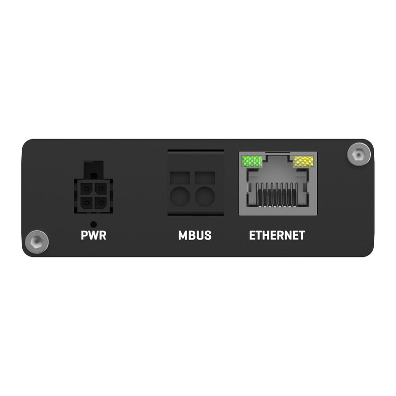 Teltonika TRB143 TRB143000000 4G LTE Cat 4 Industrial M-Bus Gateway, front side