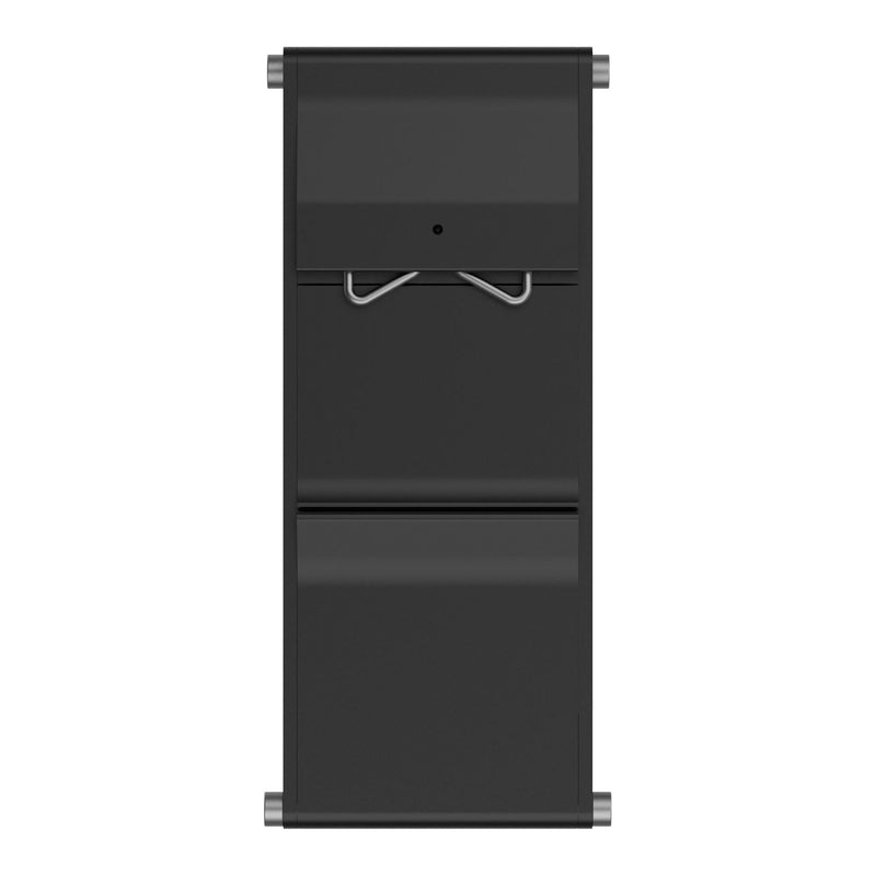Teltonika TSF010 TSF010000000 Flat Unmanaged Switch, rear view with DIN rail clip