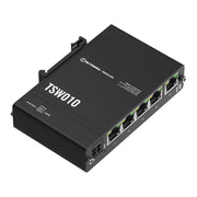 Teltonika TSW010 TSW010000000 Unmanaged DIN Rail Switch, product photo