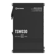 Teltonika TSW030 TSW030000000 Unmanaged DIN Rail Switch, top view