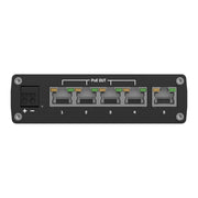 Teltonika TSW101 TSW101000000 Automotive PoE+ Switch, front side