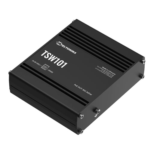 Teltonika TSW101 TSW101000000 Automotive PoE+ Switch, product photo