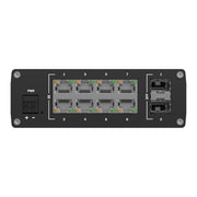 Teltonika TSW210 TSW210000040 Unmanaged DIN Rail Switch, front side