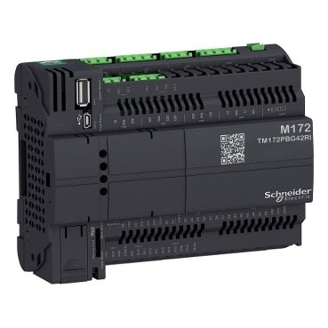 TM172PBG42RI Schneider Electric Modicon M172 Performance blind 42 I/O, ethernet, Modbus, isolated - Gabby Electric