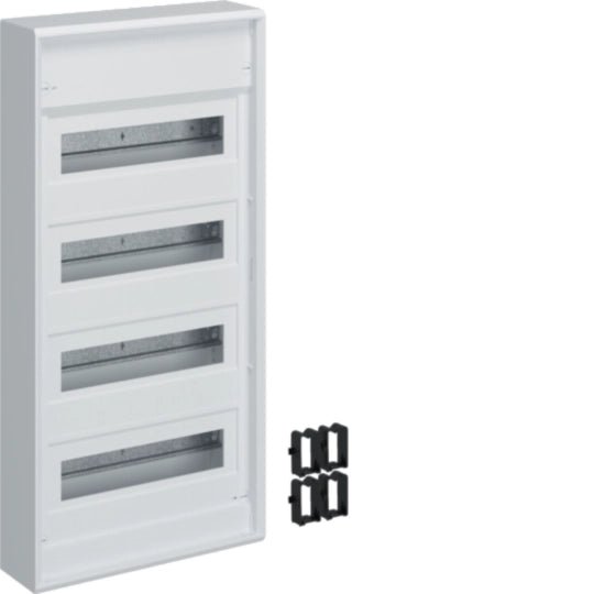 Hager VA48CN Volta Distribution Board 4-Row 48 Module Surface mount ...