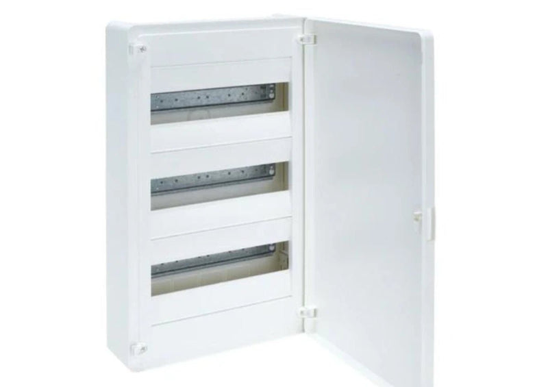 VS312PD Hager Golf Surface - Mounted Distribution Board 3X12mod IP40 - Gabby Electric