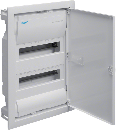 VU24NC Hager Volta Distribution Box 2X12 IP30 - Gabby Electric