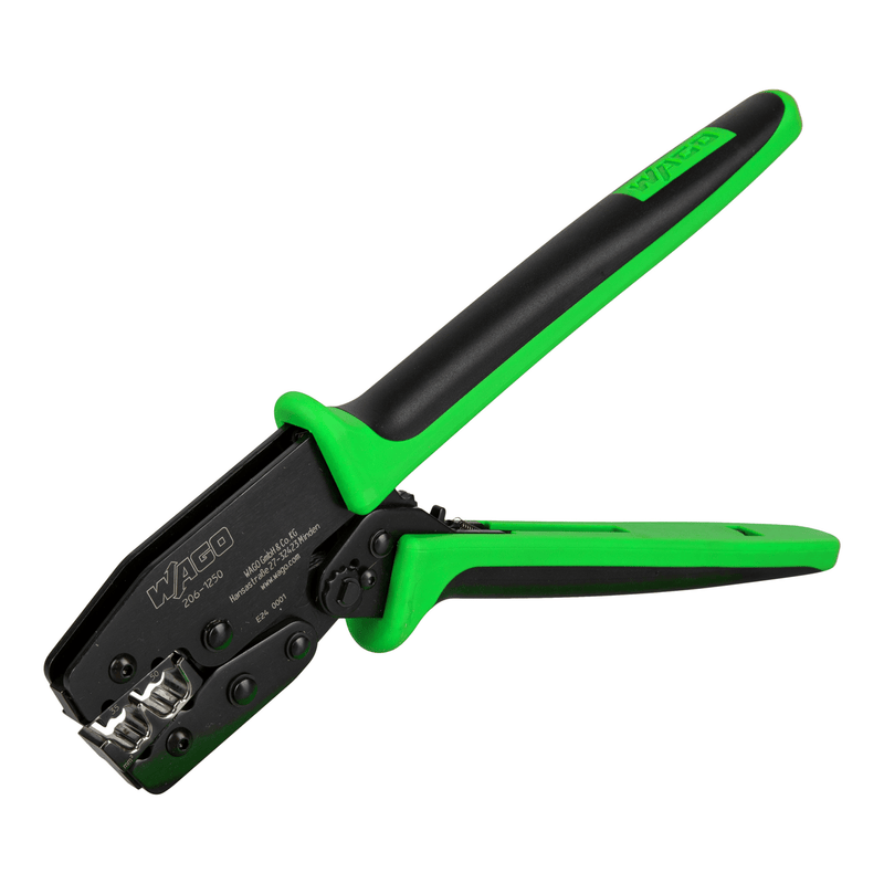 WAGO 206-1250 Crimping Tool 50 for Ferrules 35mm² and 50mm² Green/Black