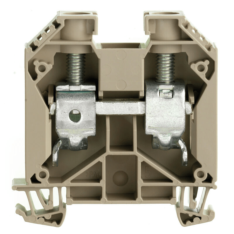Weidmuller 1020500000 WDU 35 Feed-through terminal Block 35 mm² 125 A 1000 V, dark beige
